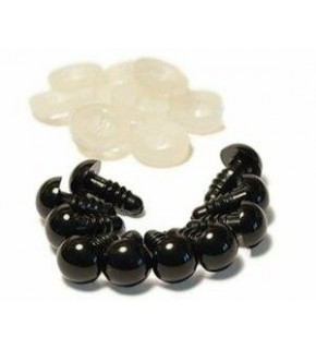 Vidalı Göz Büyük Siyah (1 Adet)