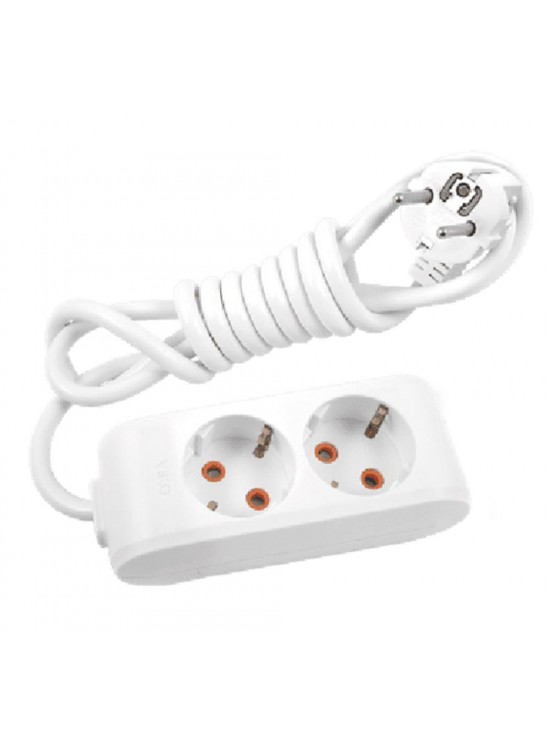 Viko Multi-Let Vm23 2li 3mt  Priz Topraklı Kablolu  (90113203)