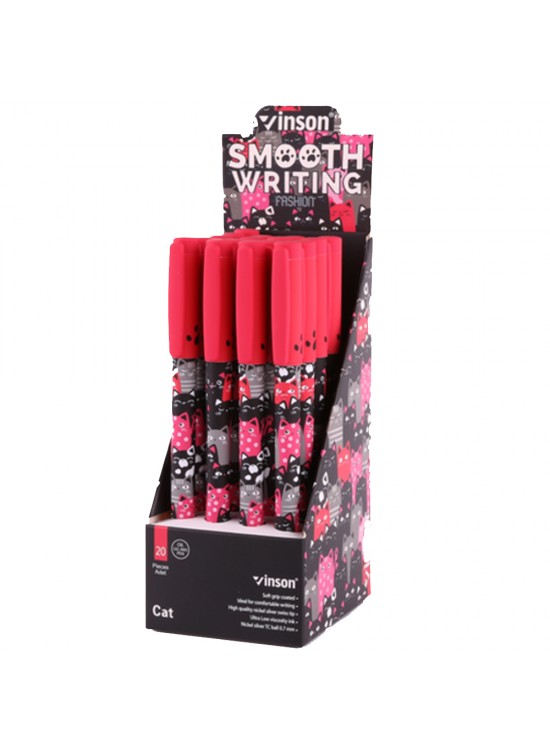 Vinson Jel Kalem Cat Desenli 20 Li A27