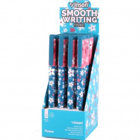 Vinson Jel Kalem Fashıon Flower Desenli 20 Li A18