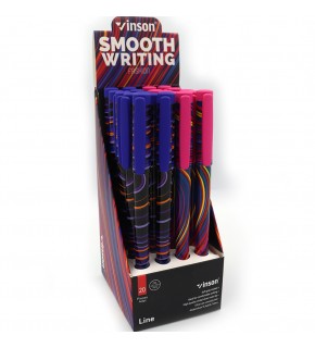 Vinson Jel Kalem Fashıon Line Desenli 20 Li A22