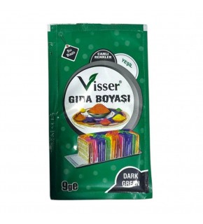 Visser Toz Gıda Boyası 9 Gr Yeşil-12 Msy-0121