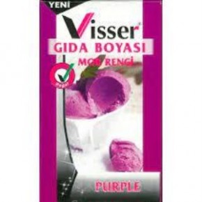 Visser Toz Gıda Boyası 9Gr Mor (1 Adet)