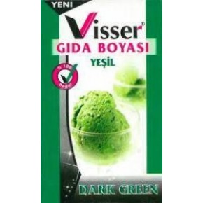 Visser Toz Gıda Boyası 9Gr Yeşil (1 Adet)