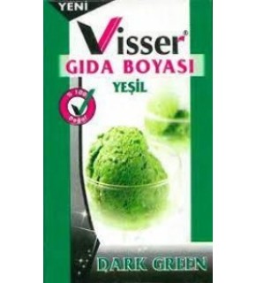 Visser Toz Gıda Boyası 9Gr Yeşil (1 Adet)