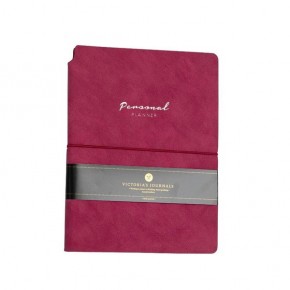 Vj Kuka Defter A5 80 GR 96 YP Çizgili Fuşya