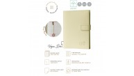 VJ Kutulu Defter 13x18 Cm Ivory 96 YP Kitap Ayraçlı 124-1060