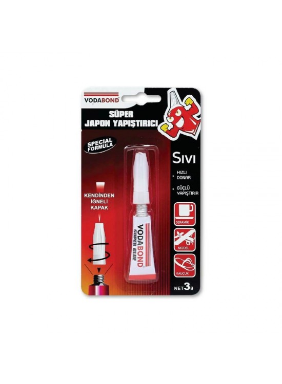 Vodabond Japon Yapıştırıcı 3 Gr 83737 Vodabond Japon Yapıştırıcı 3 Gr 83737