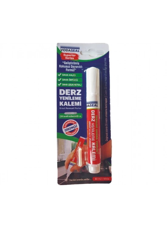 Vodaseal Derz Kalemi Tekli Beyaz 3461 Vodaseal Derz Kalemi Tekli Beyaz 3461