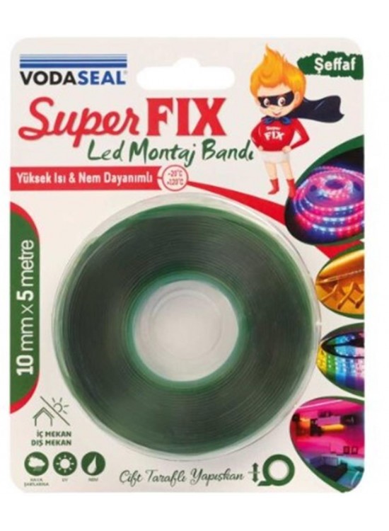 Vodaseal Led Montaj Bandı 10mmx5mt 083478