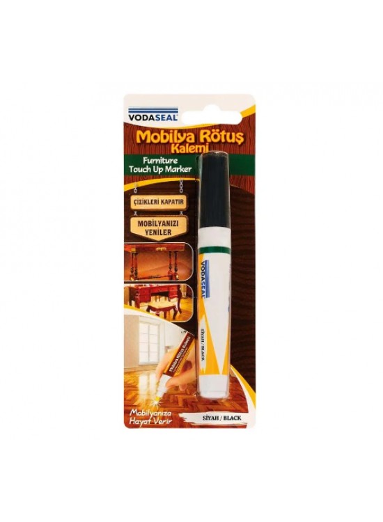 Vodaseal Mobilya Rötuş Kalemi Siyah Mrk-15