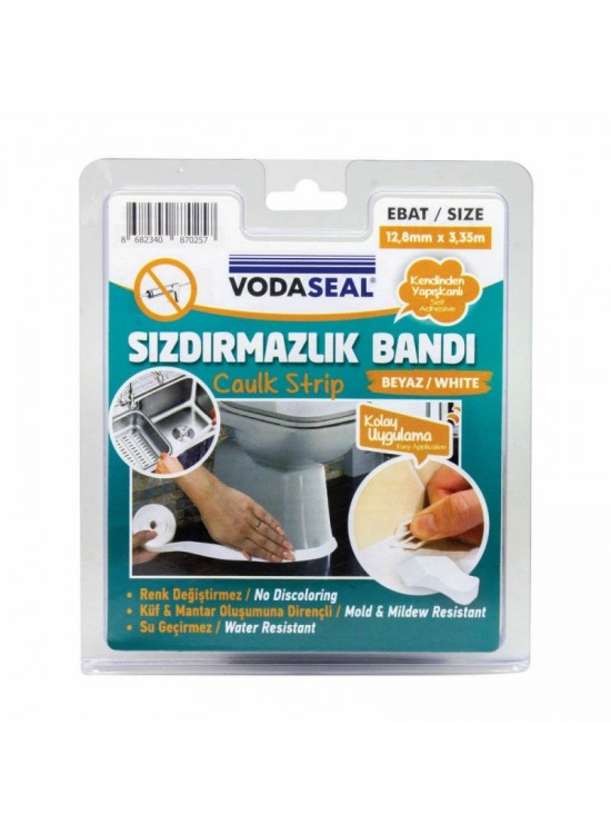 Vodaseal Sızdırmazlık Bandı 12,8 Mm X 3.35 M 70257