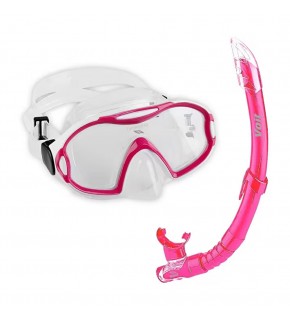 Voit Junıor Maske Snorkel Set Fuşya