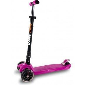 Voit Scooter 218 Katlanabilir Işıklı 3 Teker Fuşya 8Vtoy218/090