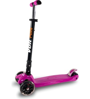 Voit Scooter 218 Katlanabilir Işıklı 3 Teker Fuşya 8Vtoy218/090