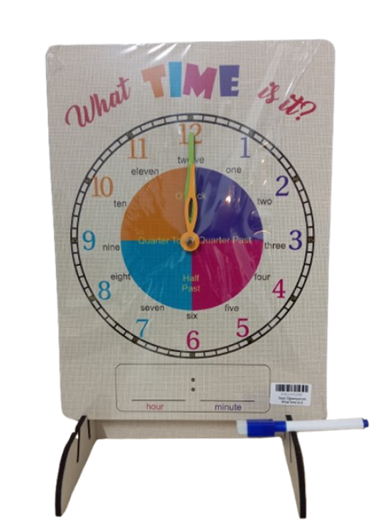 Volee Ahşap Saat Öğreniyorum 558447