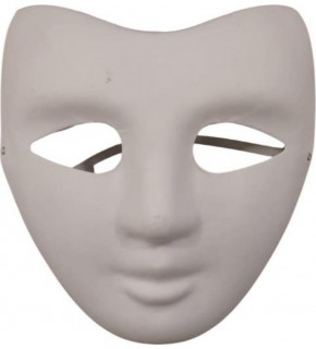 Vtk Maske İnsan Yüzü Yarım 3028 VTK-MSK19 (1 Adet)