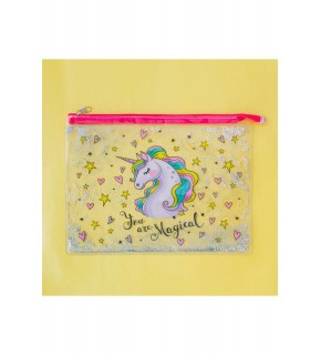 Vuki Fermuarlı Şeffaf Dosya Sulu A5 6/S VK-0072