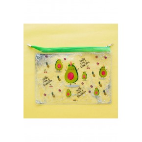 Vuki Fermuarlı Şeffaf Dosya Sulu A5 6/S VK-0072