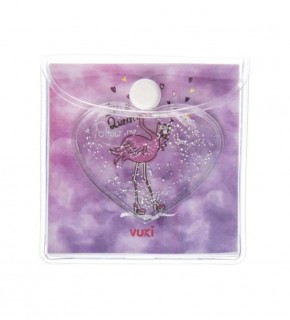 Vuki Küp Bloknot Simli Sulu 6,3x6,3 Cm Flamıng VK-0111-2 (1 Adet)