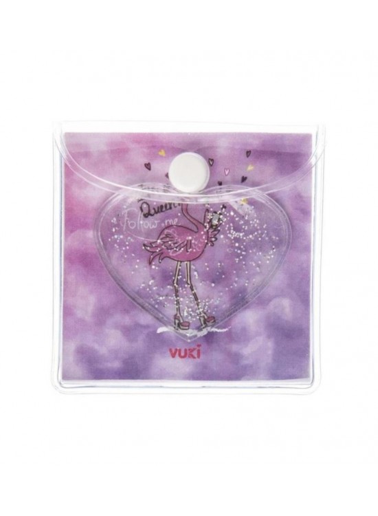 Vuki Küp Bloknot Simli Sulu 6,3x6,3 Cm Flamıng VK-0111-2 (1 Adet) Vuki Küp Bloknot Simli Sulu 6,3x6,3 Cm Flamıng VK-0111-2 (1 Adet)