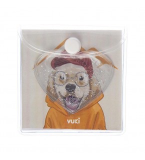 Vuki Küp Bloknot Simli Sulu 6,3x6,3 Cm Köpek VK-0111-7