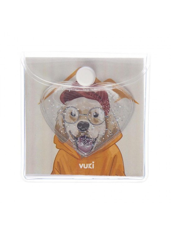 Vuki Küp Bloknot Simli Sulu 6,3x6,3 Cm Köpek VK-0111-7