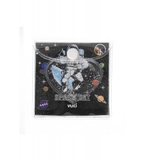 Vuki Küp Bloknot Simli Sulu 6,3x6,3 Cm Siyah & VK-0111-11