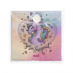 Vuki Küp Bloknot Simli Sulu 6,3x6,3 Cm Unıcorn VK-0111-1