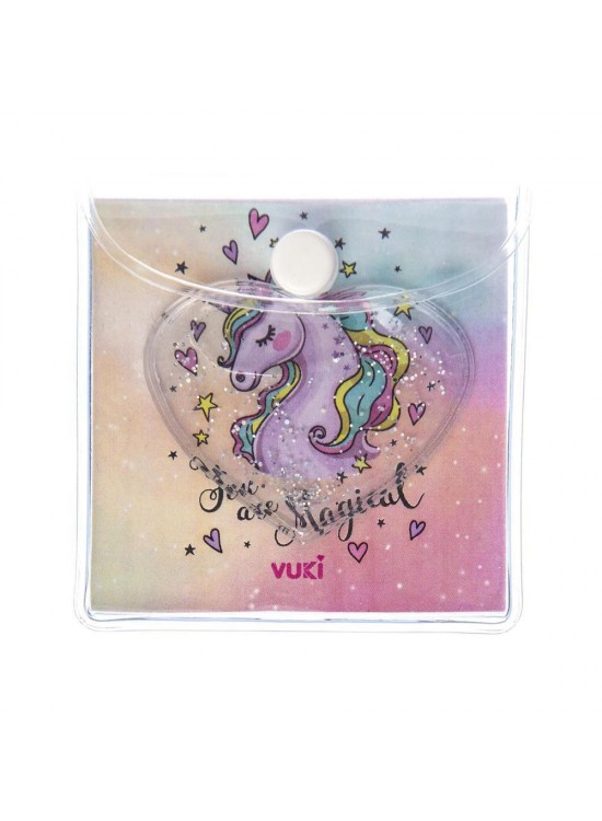 Vuki Küp Bloknot Simli Sulu 6,3x6,3 Cm Unıcorn VK-0111-1