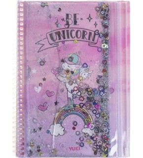 Vuki Sulu Çantalı Defter A5 Unıcorn 2/S