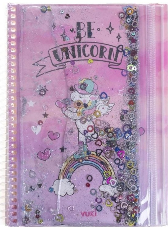 Vuki Sulu Çantalı Defter A5 Unıcorn 2/S