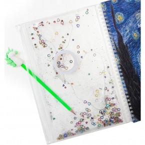 Vuki Sulu Çantalı Defter Orta Boy Van Gogh 1/S VK-0086G