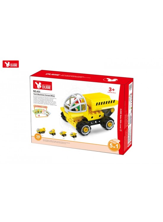 Galtoys Wange Dubıe İnşaat Araçları 5 in 1 (+5 Kart) 38 Parça GAL-433 Galtoys Wange Dubıe İnşaat Araçları 5 in 1 (+5 Kart) 38 Parça GAL-433