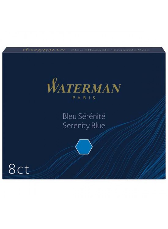 Waterman Dolma Kalem Kartuşu 8 Lİ Mavi S0110860