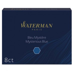 Waterman Dolma Kalem Kartuşu 8 Lİ Siyah/Mavi S0110910