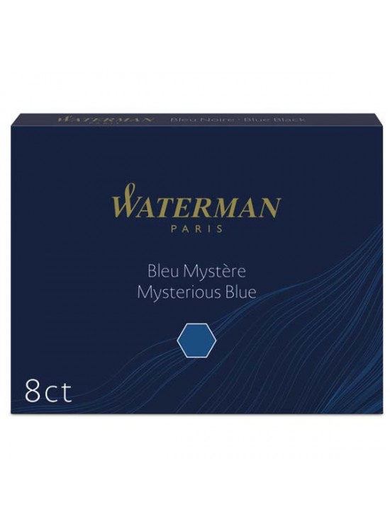 Waterman Dolma Kalem Kartuşu 8 Lİ Siyah/Mavi S0110910 Waterman Dolma Kalem Kartuşu 8 Lİ Siyah/Mavi S0110910