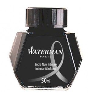Waterman Dolma Kalem Mürekkebi Cam Şişede 50 ML Siyah S0110710