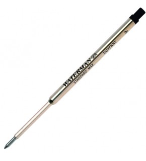 Waterman Tükenmez Kalem Yedeği Fine Siyah Tekli Bls W1964017