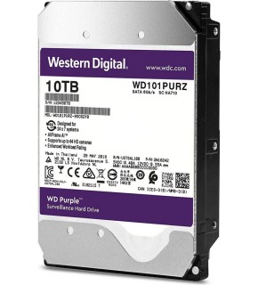 Wd 10TB Purple 7200RPM 256mb 7-24 3.5" WD101PURZ PC&DVR Harddisk (İthalat)