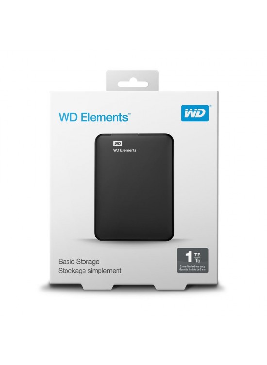 Wd 1TB 2.5 Usb3.0 Wdbuzg0010Bbk Elements Siyah Harici Harddisk
