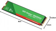 Wd 2TB Green SN3000 M.2 NVMe 5.000 MB-4.000 MB WDS200T4G0E Ssd Disk