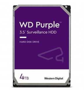 Wd 4Tb 3.5 Purple WD43PURZ Sata3 5400RPM 64MB 7-24 Guvenlık Harddisk (Hikvision)