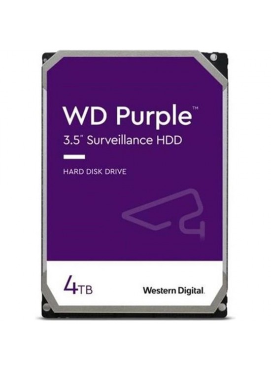 Wd 4Tb 3.5 Purple WD43PURZ Sata3 5400RPM 64MB 7-24 Guvenlık Harddisk (Hikvision)