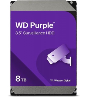 Wd 8Tb Purple WD85PURZ 5400RPM 256MB 7x24 Güvenlik Harddisk (Resmi Distribitör Ürünü)