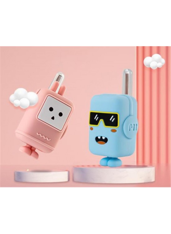 WowKids XJ16 Rechargeable Çocuk Walkie Talkie 1 Km Pink-Blue PmrTelsiz WowKids XJ16 Rechargeable Çocuk Walkie Talkie 1 Km Pink-Blue PmrTelsiz