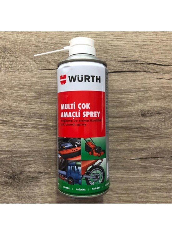 Würth 0893 055 40 400ml Multi Çok Amaçlı Sprey Yağlama Ve Sızma Özellikli Würth 0893 055 40 400ml Multi Çok Amaçlı Sprey Yağlama Ve Sızma Özellikli