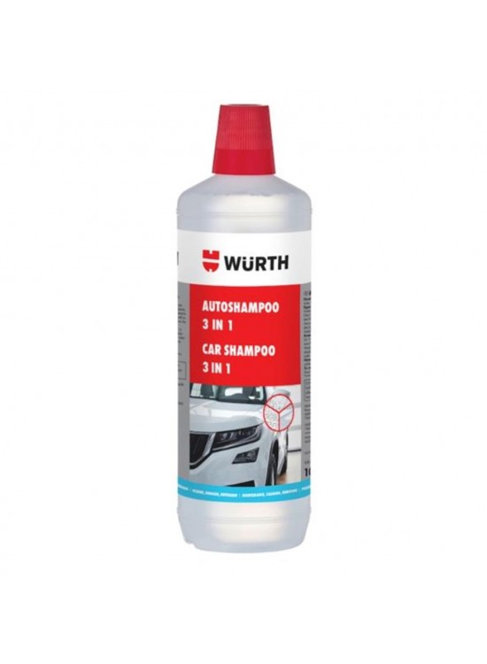 Würth 3 etkili Araç Şampuanı 1Lt (0893012002028 6 )