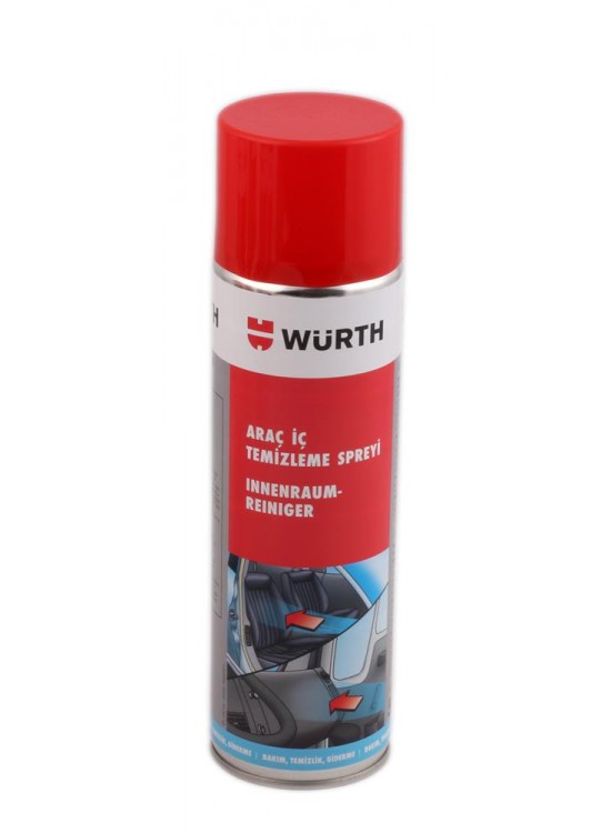 Würth Araç İçi Temizleme Spreyi 500ml (0893033 028 24) Würth Araç İçi Temizleme Spreyi 500ml (0893033 028 24)