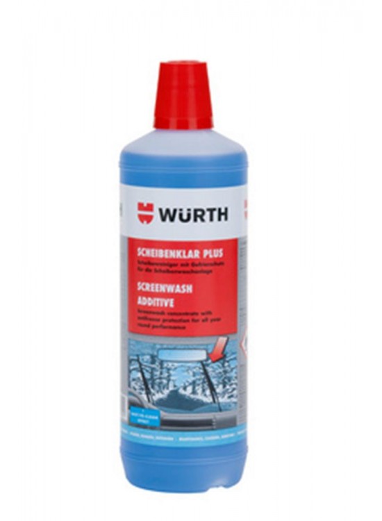 WÜRTH DÖRT MEVSİM CAM TEMİZLEME SUYU 1LT 0892332840028 12